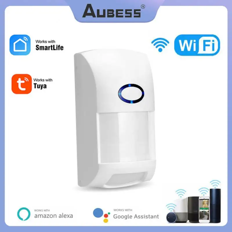 

Tuya Smart WiFi Motion Sensor Infrared Detectors Alarm Smart Life Human Body Sensor Compatible With Google Home Alexa