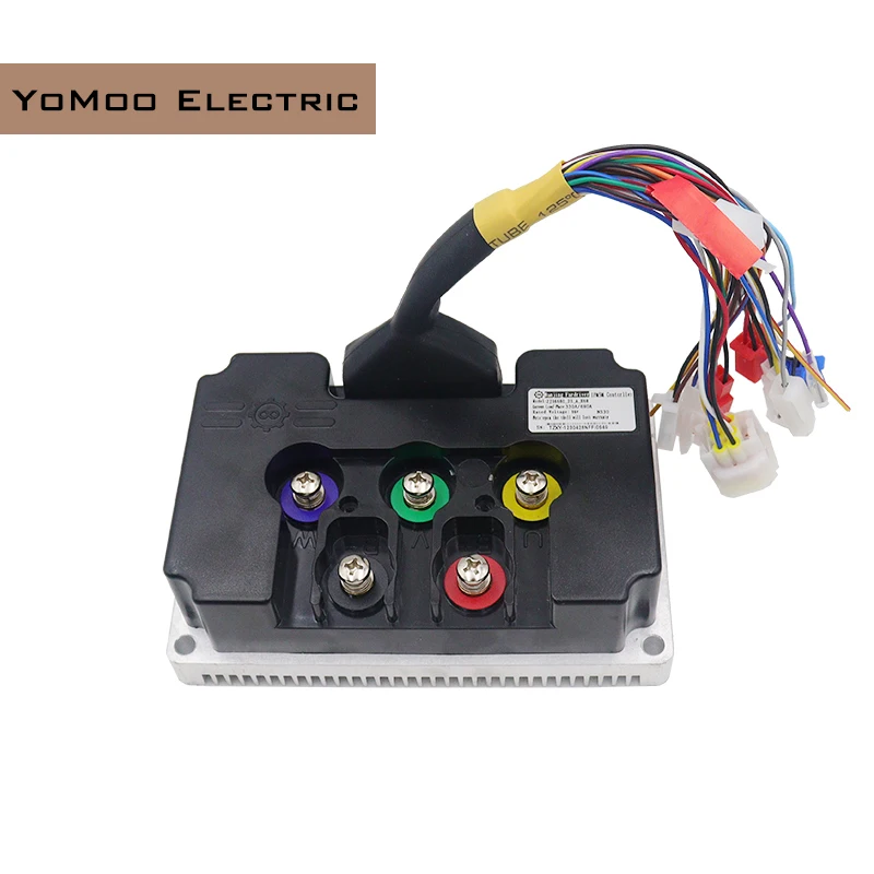 QS165 V2 35H 60V 5KW Пик 10KW PMSM Средний приводной двигатель с контроллером FarDriver ND72450/ND72680 DKD