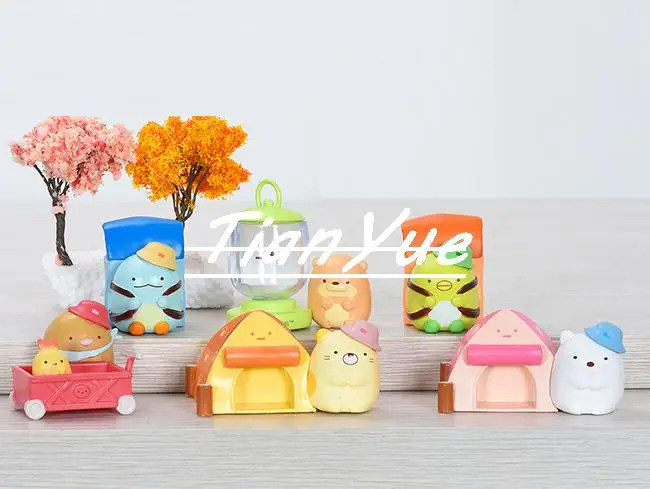 

Anime Corner Creature Sumikkogurashi Tent Camping 6PCS/SET Model Figure 5cm