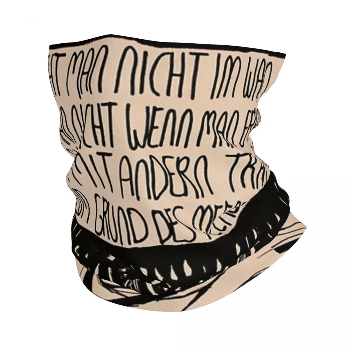 Till Lindemann Poem бандана на шею шарф с принтом теплая Балаклава для спорта открытом