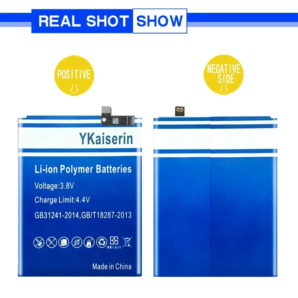 YKaiserin HB 486586 Аккумулятор ECW 5000 мАч для Huawei Mate 30 Pro Nova6 Honor VIew V30 Batteria