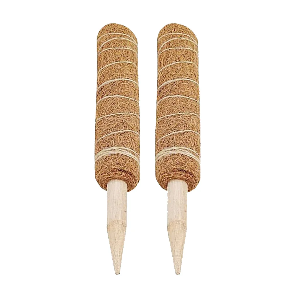 

Home Coir Totem Pole For Plant Support Extension Indoor Balcony Climbing Coconut Fiber Creeper Trelli Frame Durable Easy Install