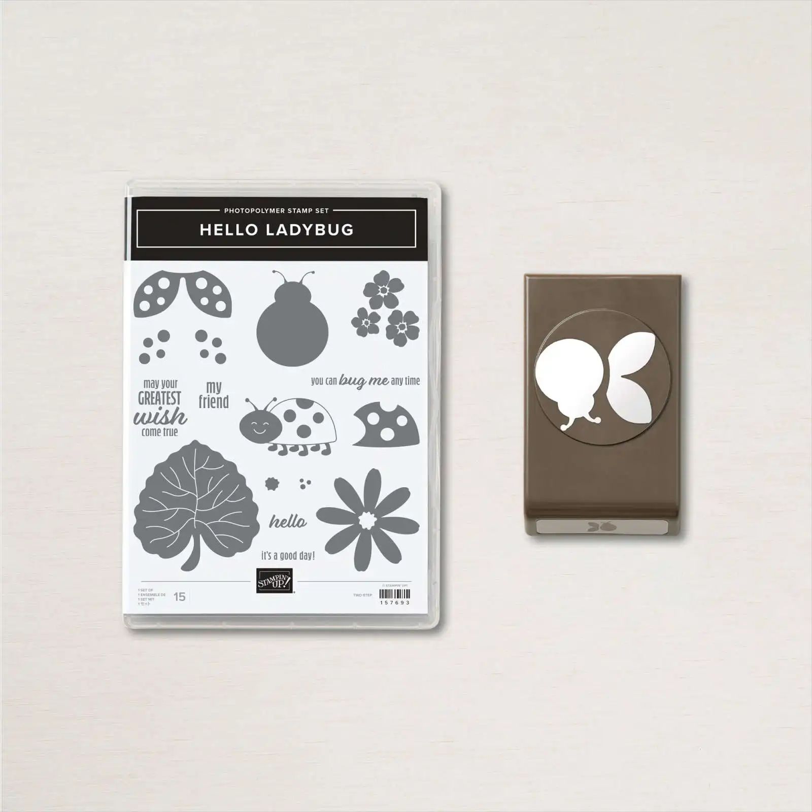

Hello Ladbug 2022 New Metal Cutting Dies Clear Stamps Scrapbooking Album Decorative Embossing DIY Make Paper Geeting Cards