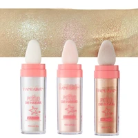 lying silkworm powder 9g fashion universal portable full body highlighter contouring blush powder for girl