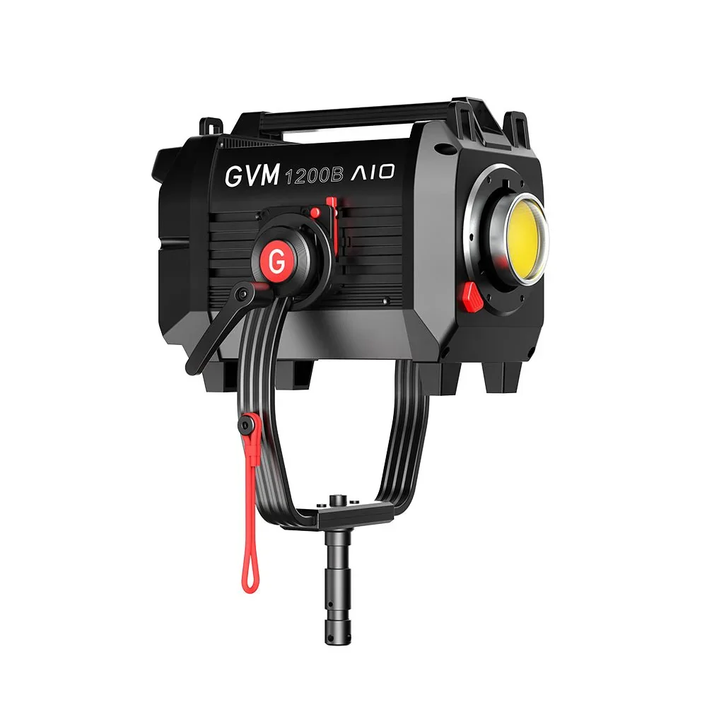 Фото GVM SD1200B AIO 1200W Фотографический COB Bi-Color LED-светильник с точечным источником света для видеосъемки, дневной свет, прожектор для студии, постоянное освещение №3