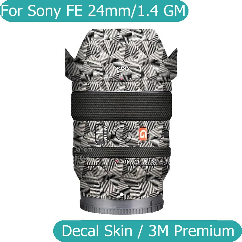 

Защитная виниловая пленка FE 24 1,4 GM для корпуса Sony 24 мм F1.4 GM SEL24F14GM FE24 F/1,4