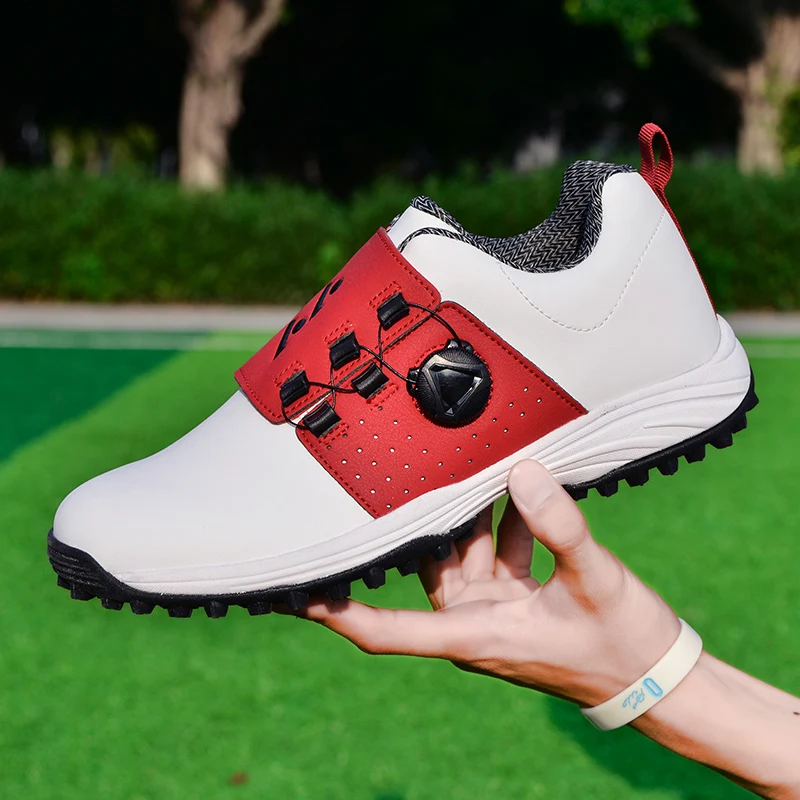 

Men's Fashion Golf Shoes Professional Outdoor Grass Workout Golf Training Sneakers Men's Golf Walking Sneakers Size 39-47