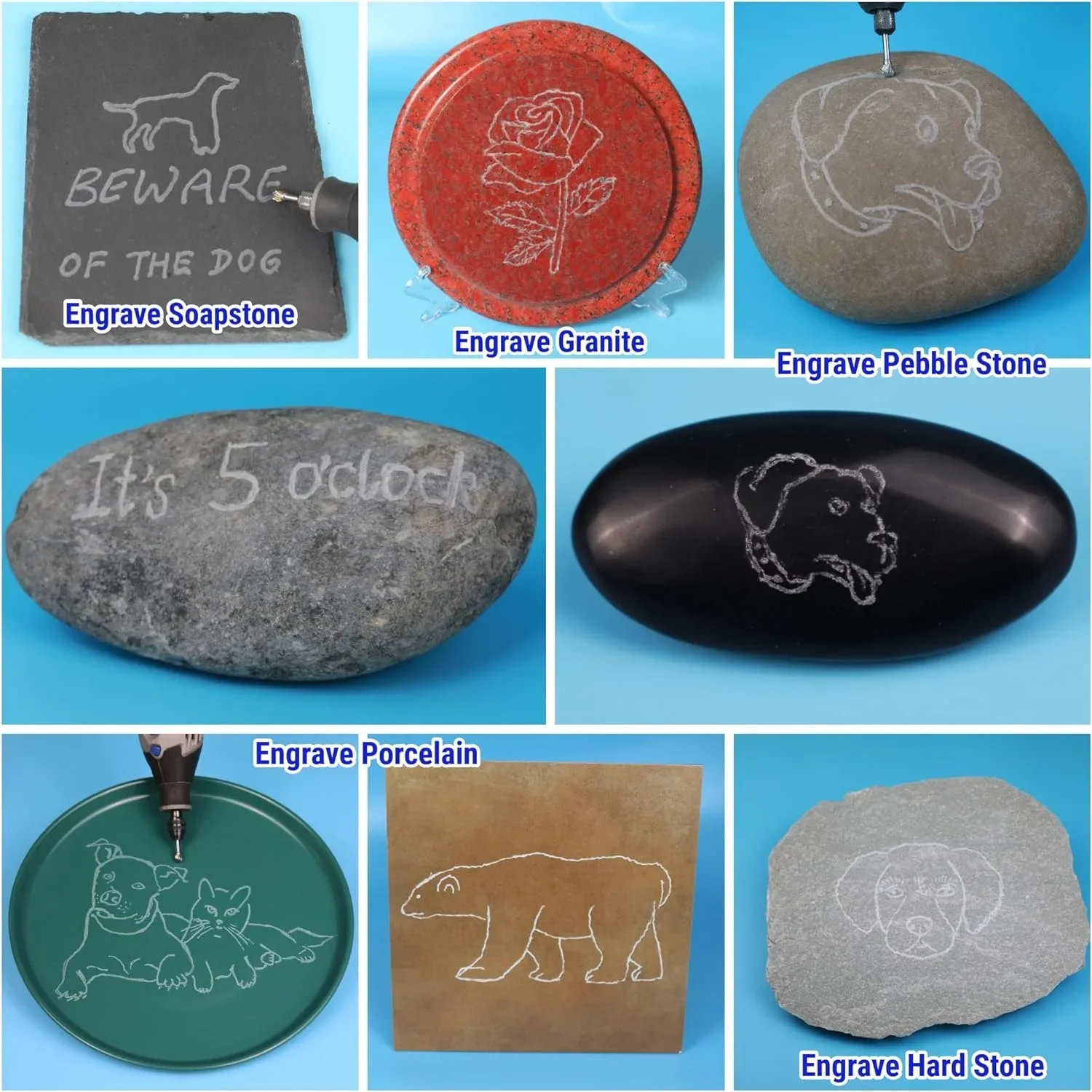 Набор Твердосплавных Заусенцев 10 Шт. Совместимый С Хвостовиком Dremel 1/8 Дюйма