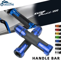 motorcycle cnc handlebar grips hand grips ends 78 22mm for suzuki gsf 1200 gsf1200bandit gsf 1250 gsf1250bandit 2007 2015