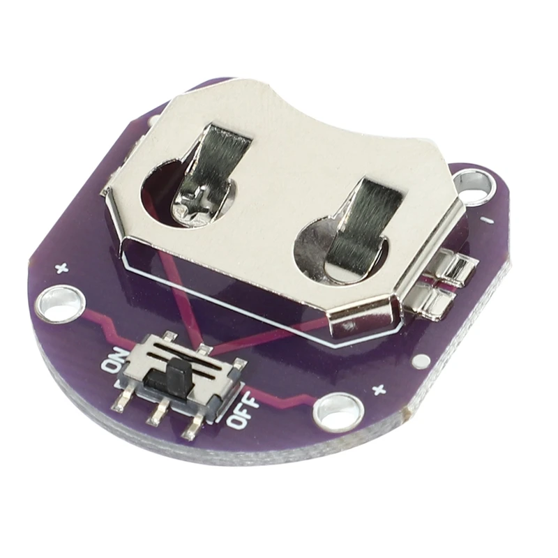 

LilyPad Coin Cell Battery Holder CR2032 Battery Mount Module for arduino