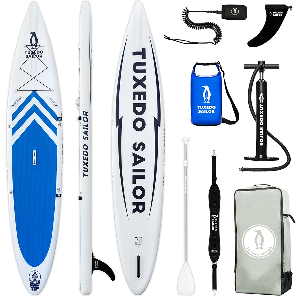 

Inflatable Stand Up Paddle Board Non-Slip SUP Adult Stand Up Board With Air Pump Carry Bag Belt Stand Up Boat