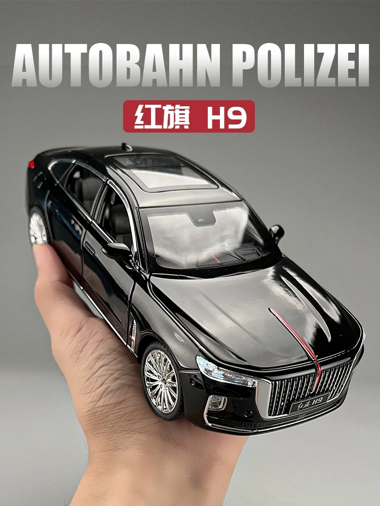 Китайская лимузин HongQi H9 украшение для дома имитация изысканных литых и