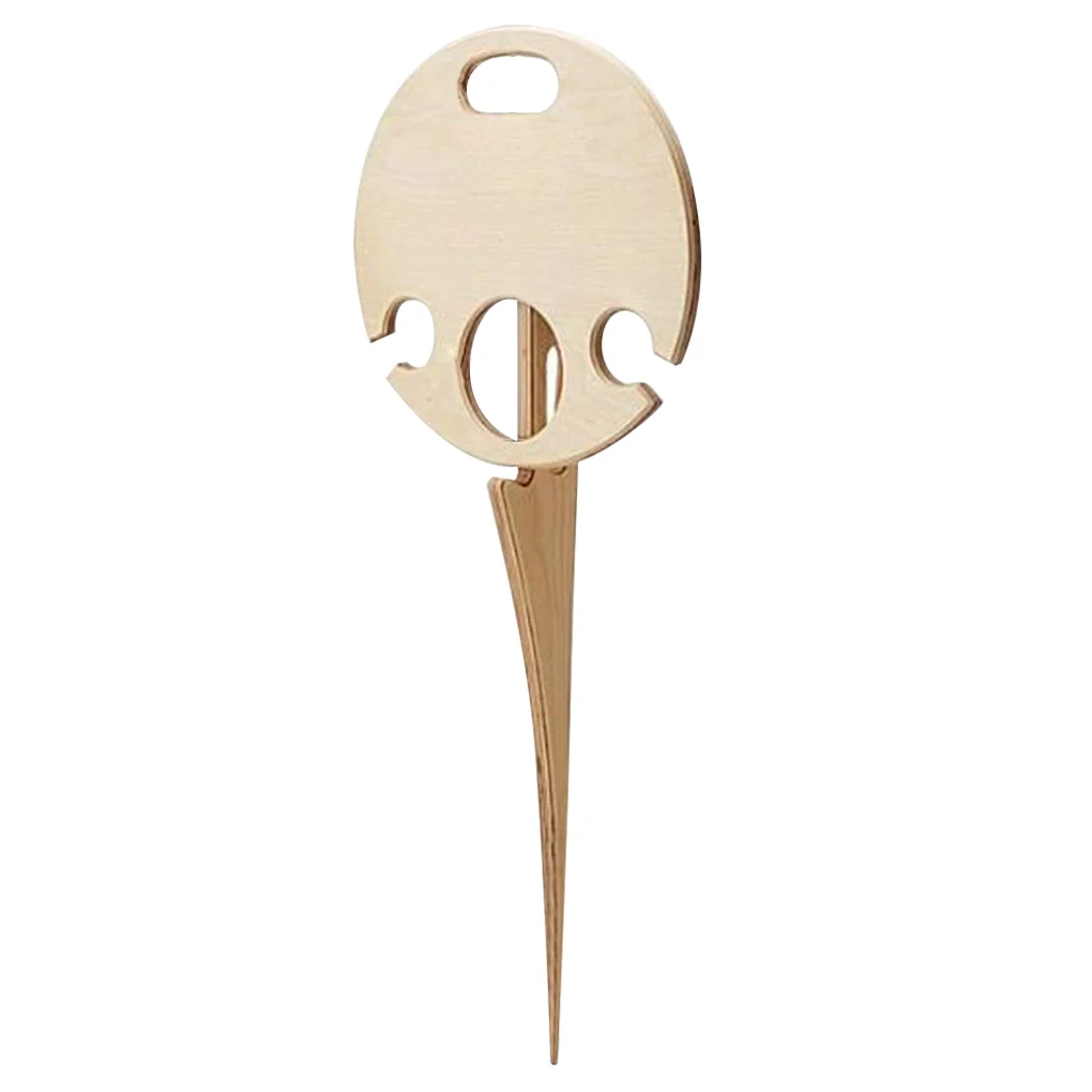 

Стол Для Пикника Складной Деревянный, портативный круглый держатель для вина и пляжа, доска для закусок и сыра