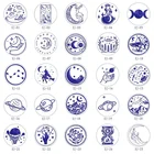 Сургучная печать Moon Interstellar, сургучные штампы сделай сам с планетами, уплотнения, Почтовая доставка, Свадебный конверт, изготовление открыток, хобби, товары для рукоделия