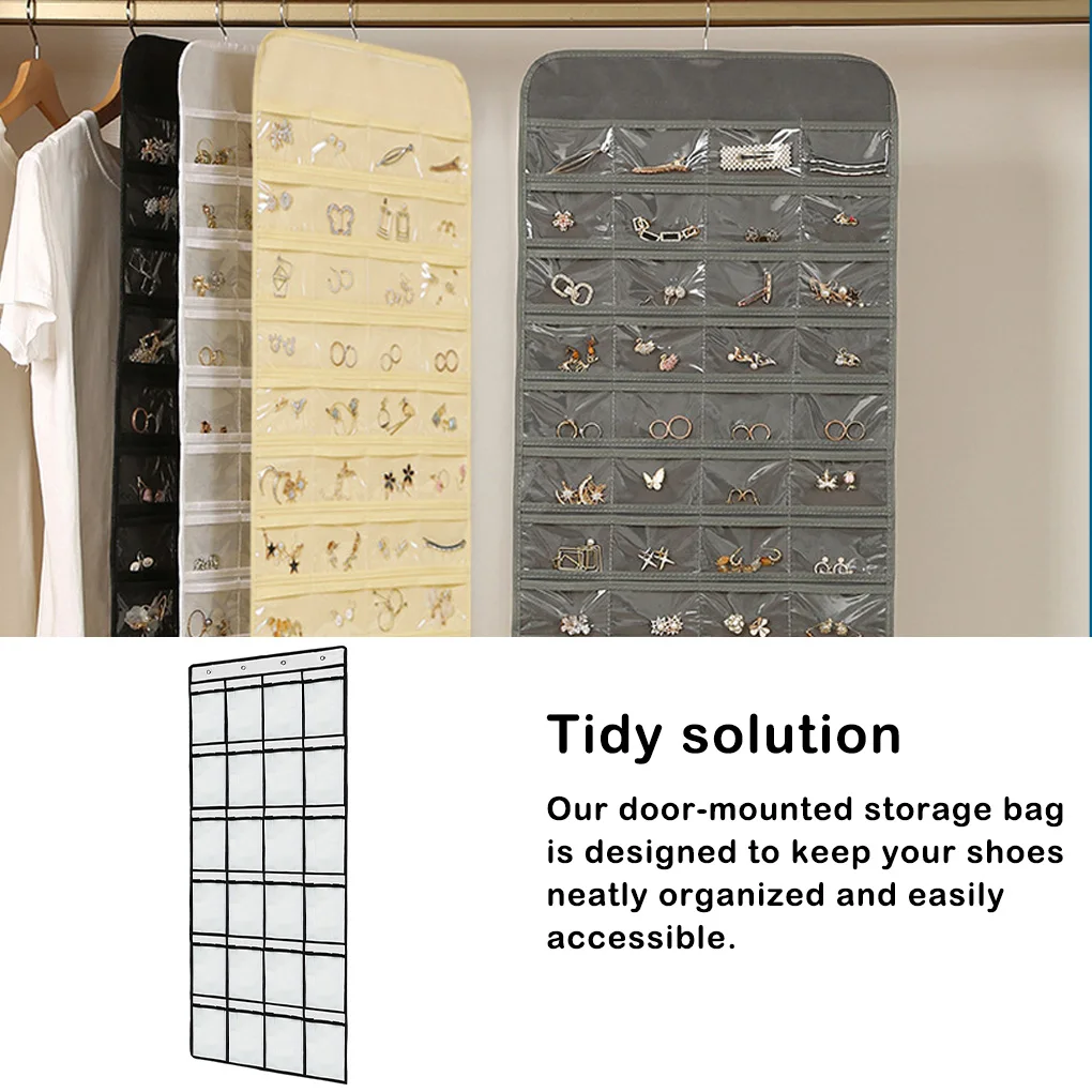 

Home Over the Door Storage Bag Living Room Shoes Sneakers Sandals Tools Multifunctional Vertical Organizer 24 Grids