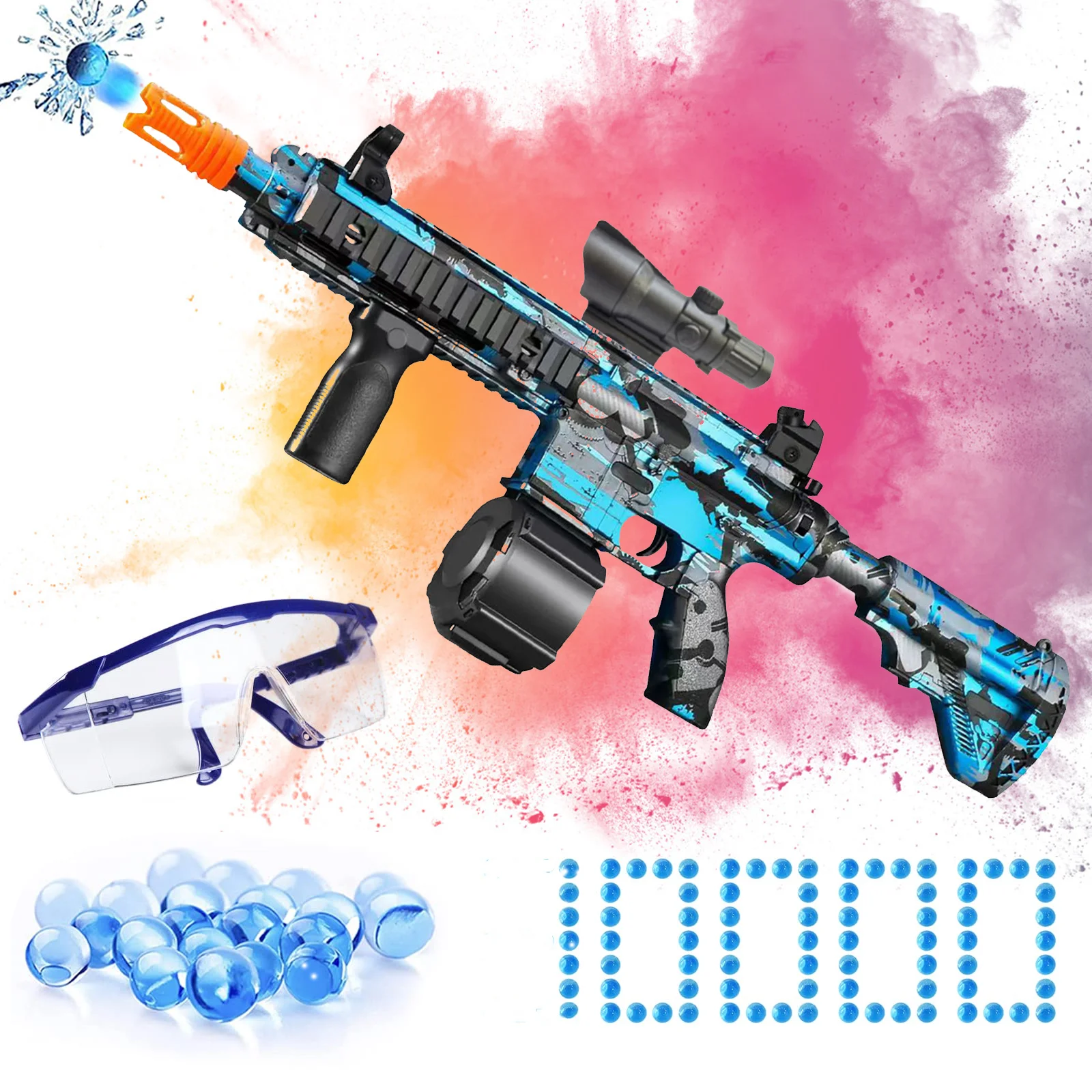 

Water Gel Blaster Gun Electric Graffiti Air Rifle Weapons Paintball Toy Guns Pneumatic Gun For Shooting Adults Kids Outdoor Toy