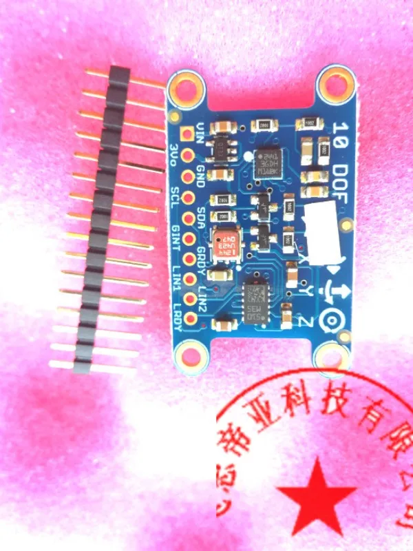 Плата прерывателя Spot 1604 L3GD20H + LSM303 + BMP180 10-DOF, модуль Adafruit