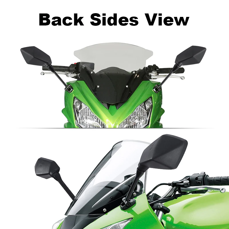 Сертификация 3C мотоциклетные зеркала заднего вида для Kawasaki NINJA650R ER-6F 09 10 11 12 13 14 15
