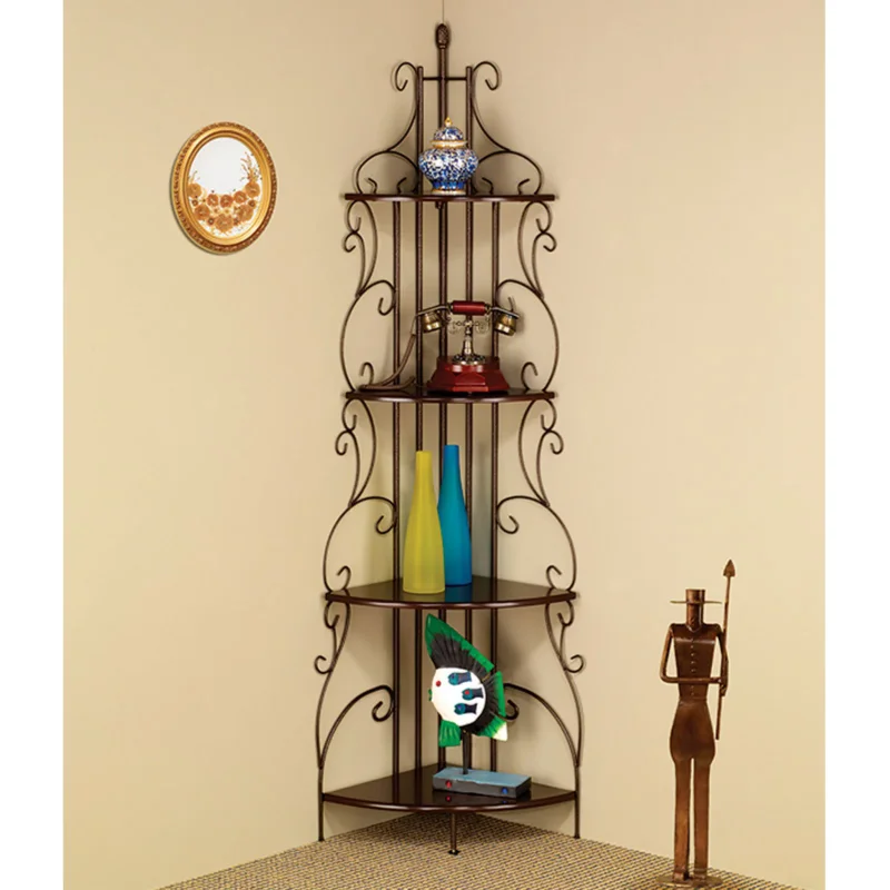 

Coaster Furniture Scroll Corner Bookcase