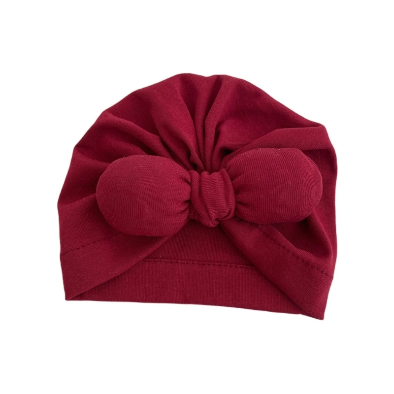 

Шляпа-тюрбан для новорожденных, мягкий и теплый головной убор, стильная шапка из хлопка для мальчиков и девочек