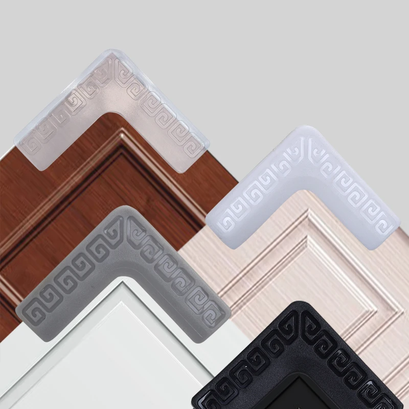 

10PCS Door And Window Corner Protective Rubber Small Edge Corner Guards Silicone Corner Protectors Window Angle Guard