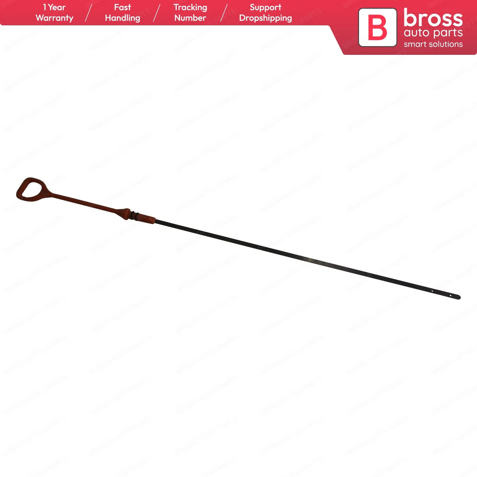 

Bross BSP906FBA Engine Oil Dipstick Measurer 505 mm for Honda Civic 1996-2000, from the upper seal: 360 mm Shipping From UK