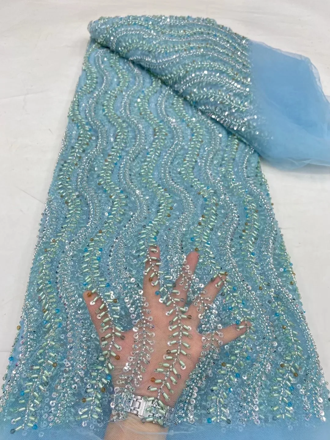 Французская сетчатая кружевная ткань с камнями 2024 новейшая африканская сетка