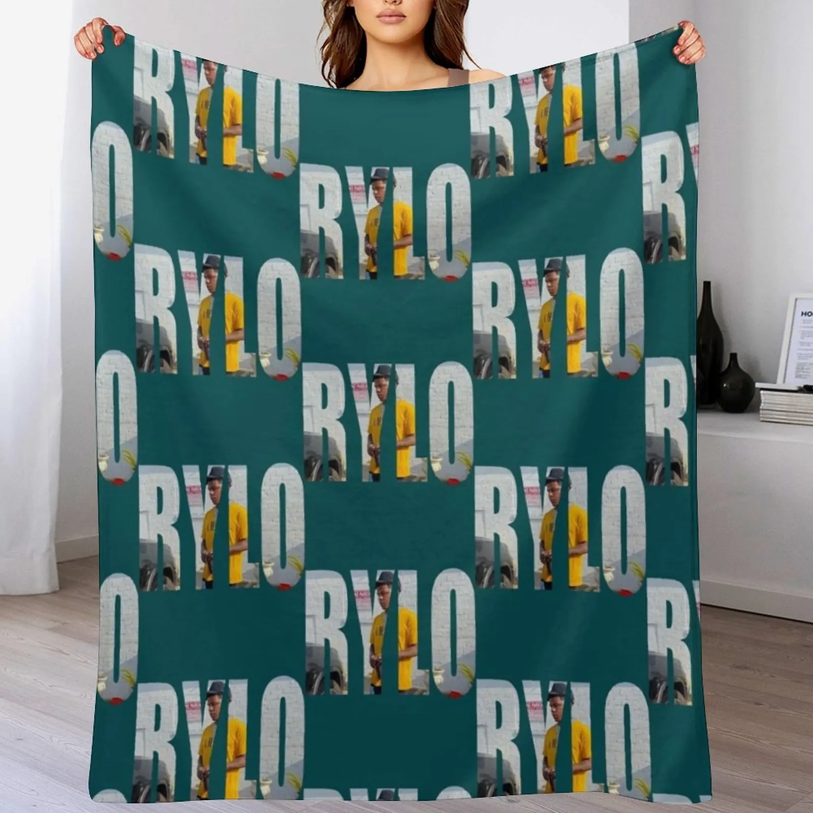 Новое одеяло Rylo Rodriguez Rapper пушистые одеяла для волос