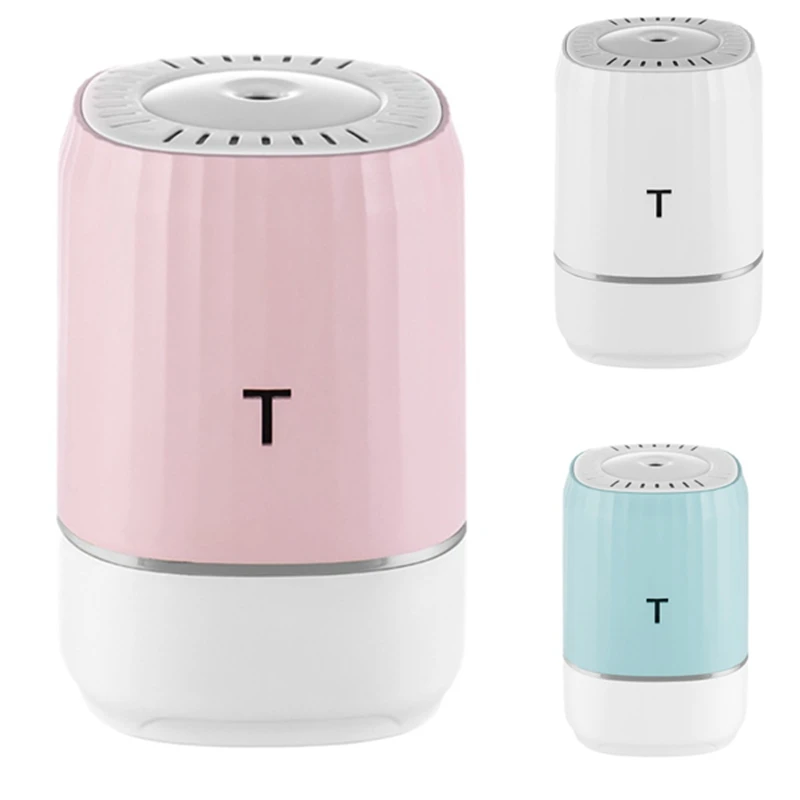 

Air Humidifier Portable 280Ml Humidificador For Home Car USB Cool Mist Sprayer With Soft Light Purifier