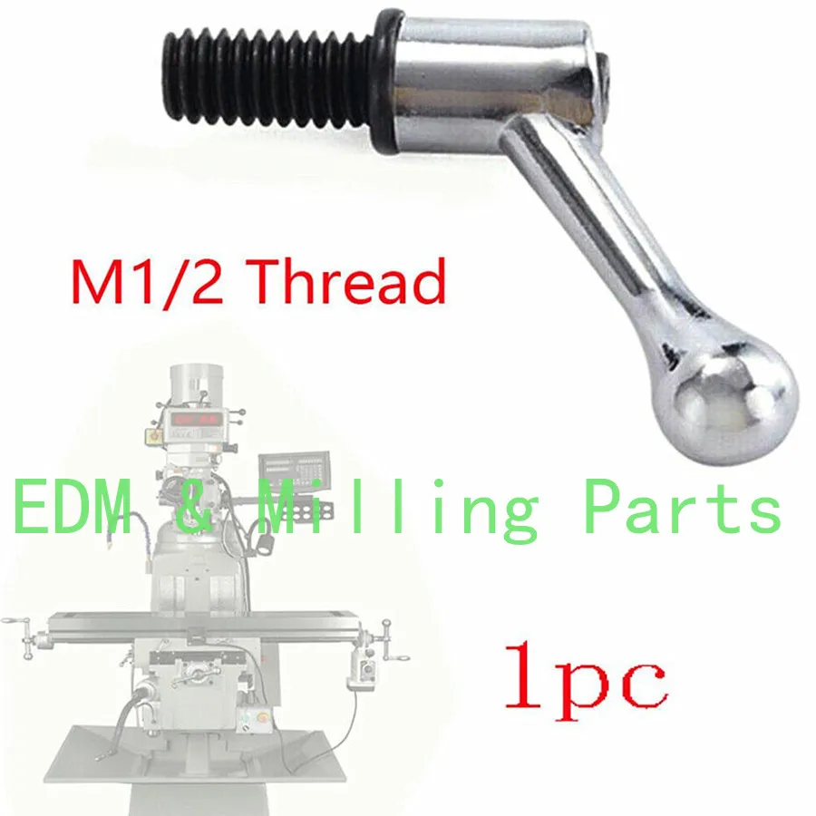 

1X Milling Machine Part Table Lock Handle And Bolt CNC M1/2 Thread Fit Bridgeport