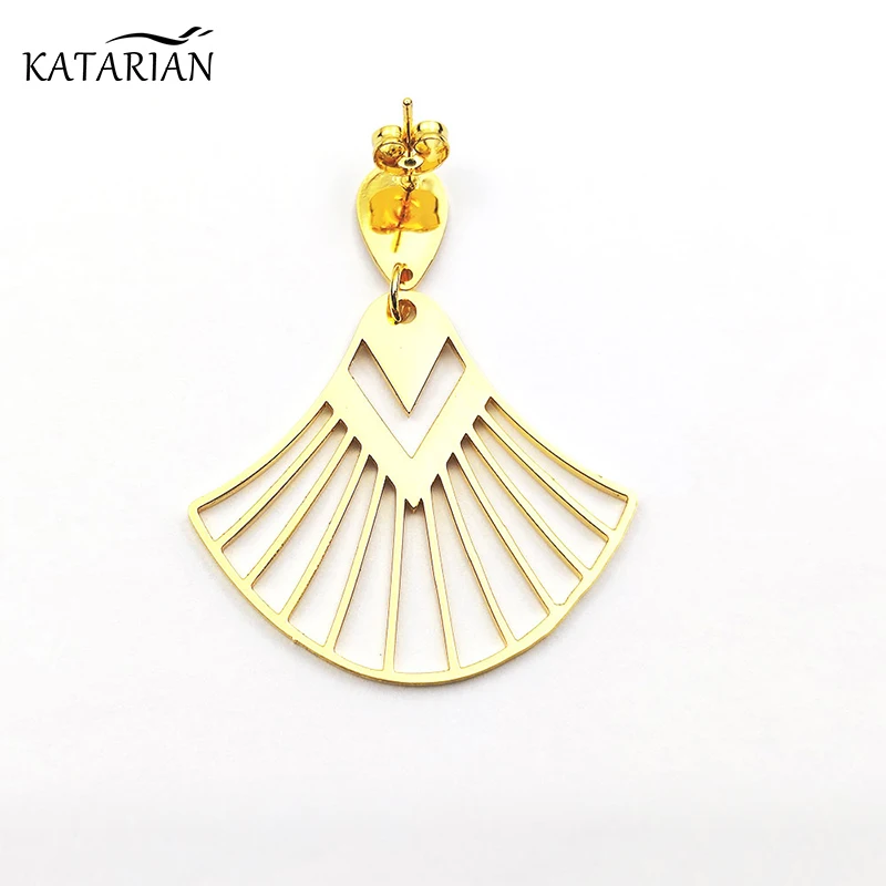 

Skirt Fan-shaped Earrings Fashion Exquisite Woman Jewelry Party Birthday Gift