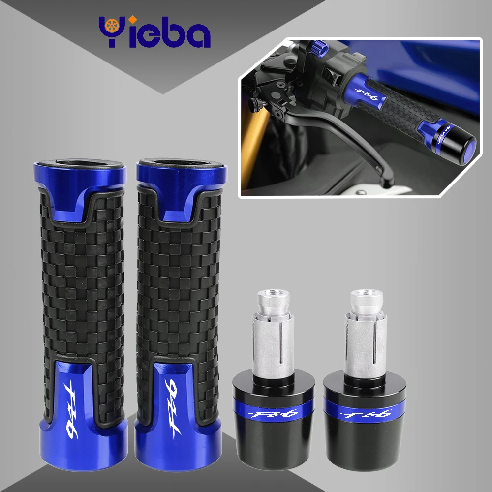 

For YAMAHA FZ6 FZ 6 2006 2007 2008 2009 2010 Motorcycles Weight Handlebar Grips Caps Anti Vibration Silder Plug CNC Aluminum