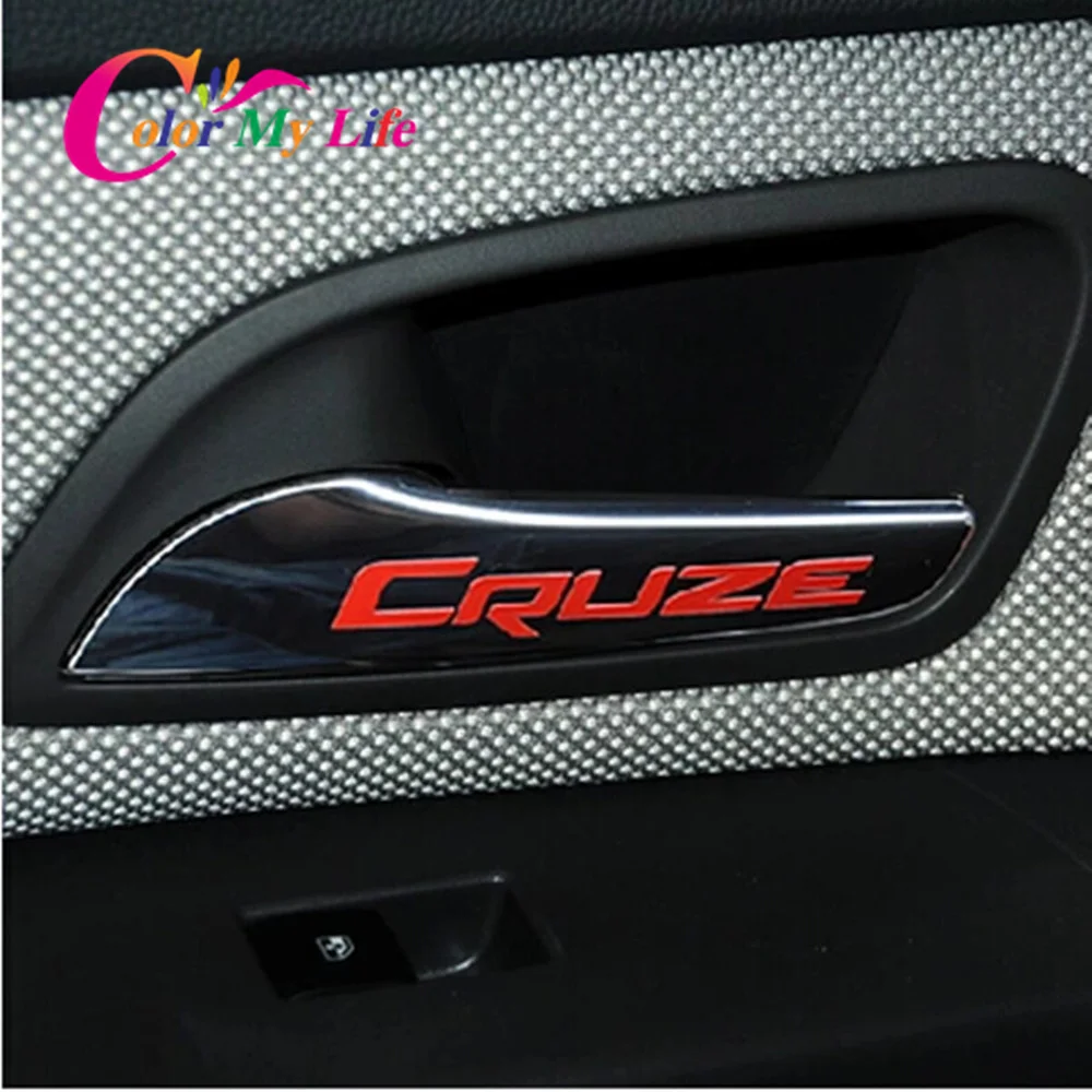 Декоративная наклейка с логотипом автомобиля на дверную ручку автомобильная