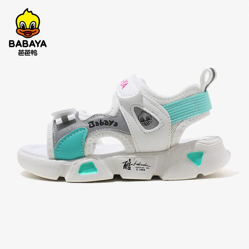 

Babaya Children's Sandals Girls Sports Shoes 2022 Summer New Boys Beach Shoes Breathable Casual Shoes for Big Kid