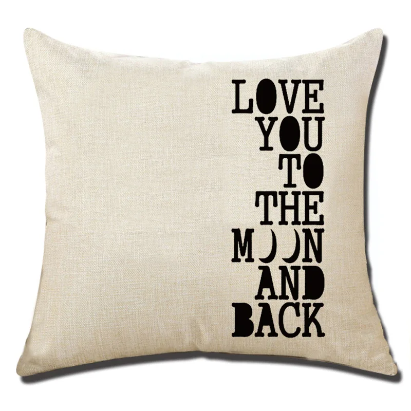 45x45 см английская проекция красочная комната наволочка для дивана дома детской