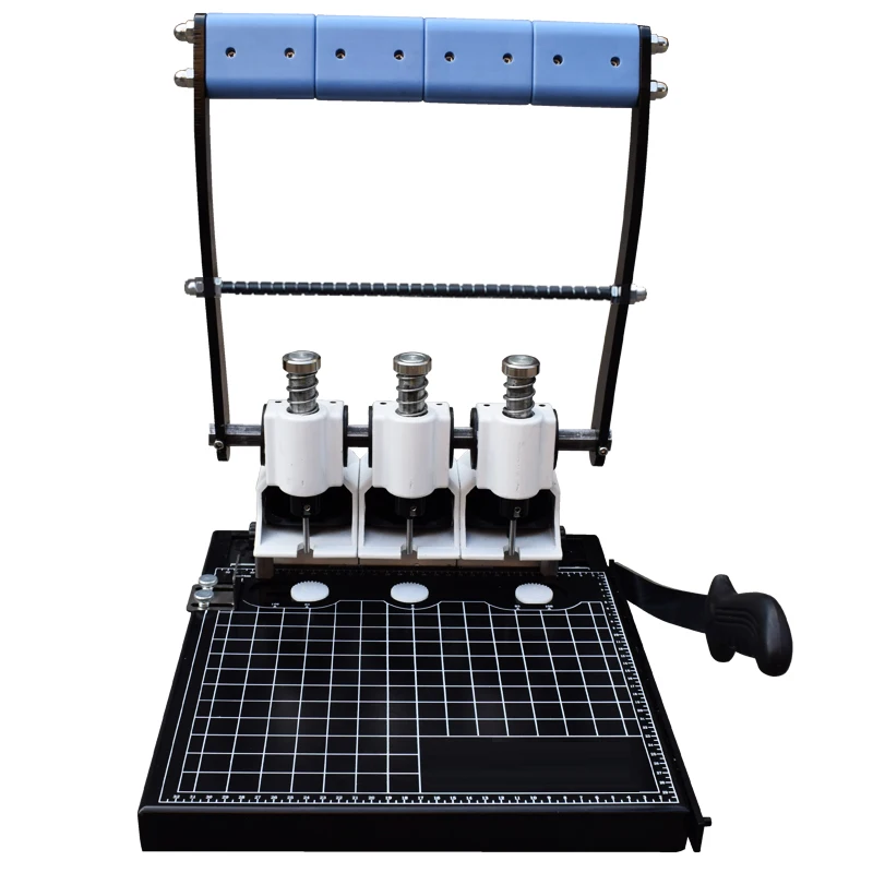 QY-A z trzema otworami Mahine Distance Puncher File Bindownica do dokumentów Maszyna procesowa Planowanie w biurze