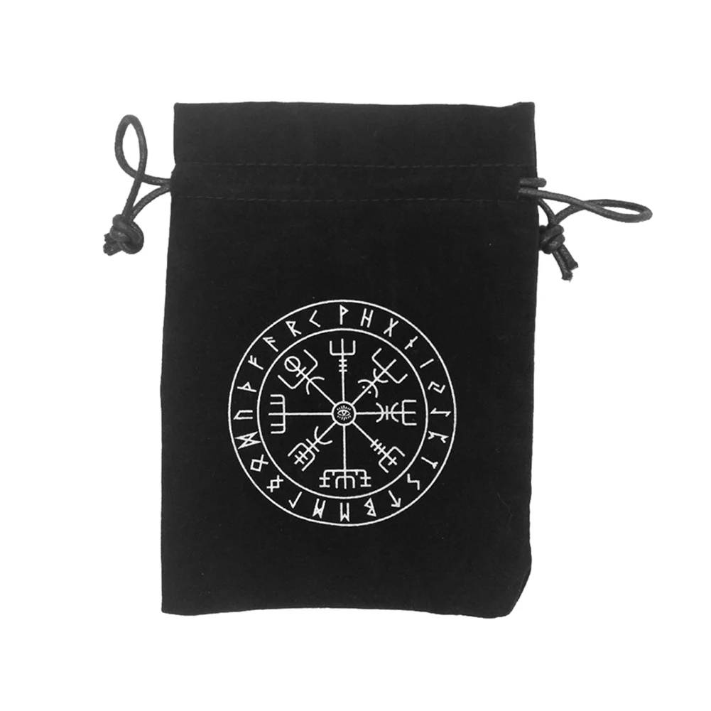 Бархатная сумка для хранения Таро с пентаграммой 1 шт. настольных игр карт
