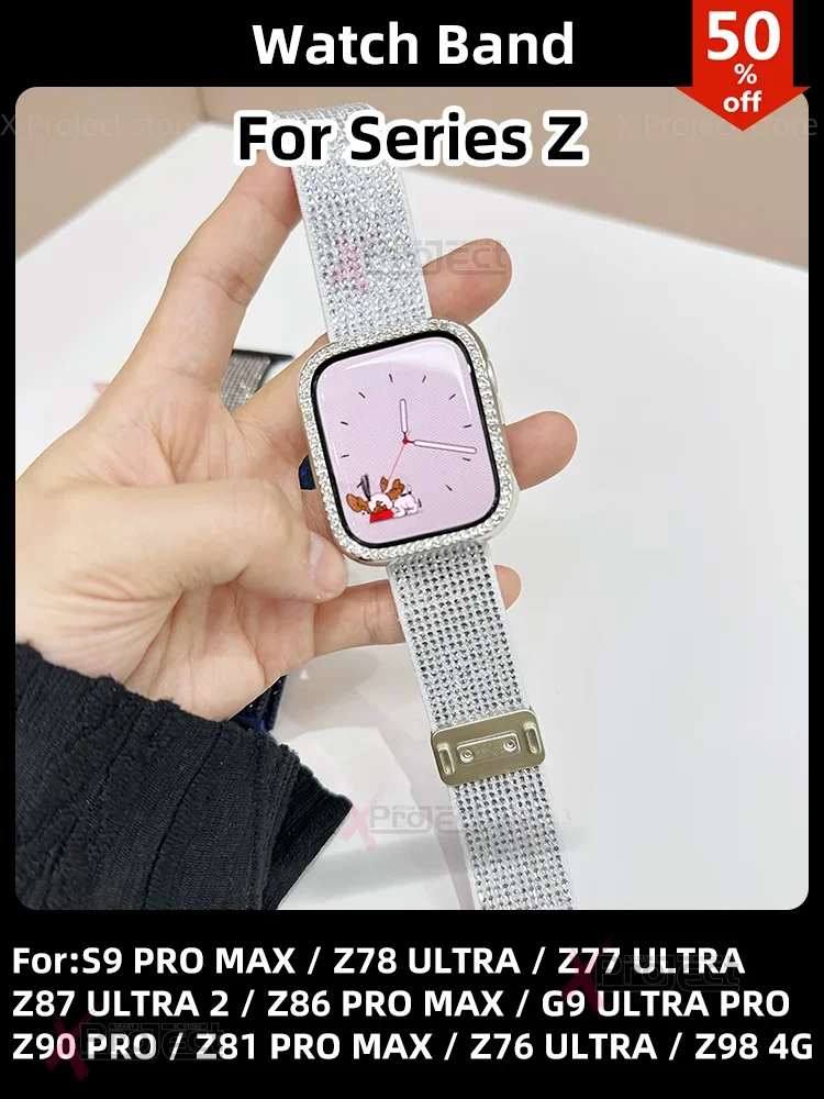 Нейлоновый ремешок для смарт-часов Z77 Z98 Z86 Z90 Z81 PRO MAX