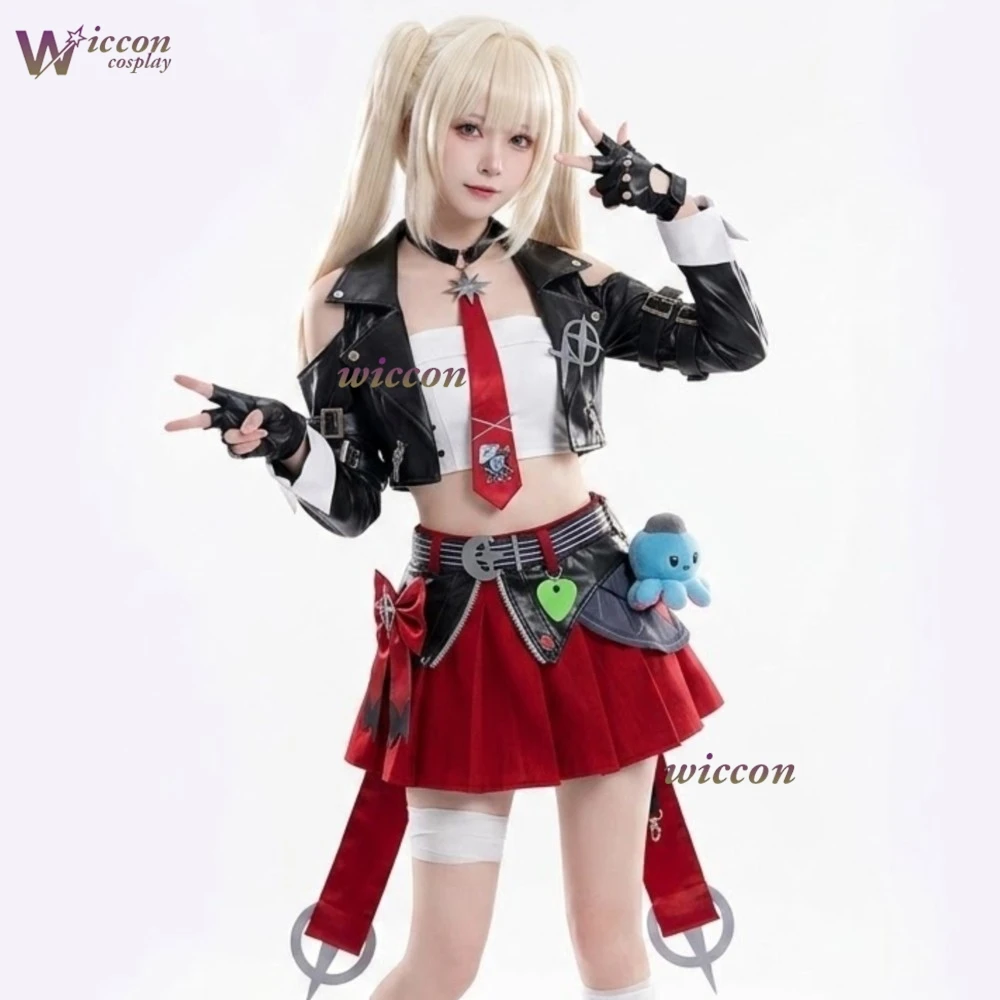 Фото Костюм для косплея Myon Rin из игры Neverness To Everness, сценический наряд певицы, платье для выступлений персонажа игры, наряд на Хэллоуин №1
