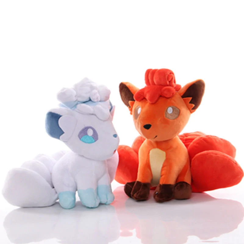 

Plush doll Pokemon plush toy Kawaii white fox doll Pokemon Pokemon Pokemon pendant Pokemon six-tailed children's Christmas gifts