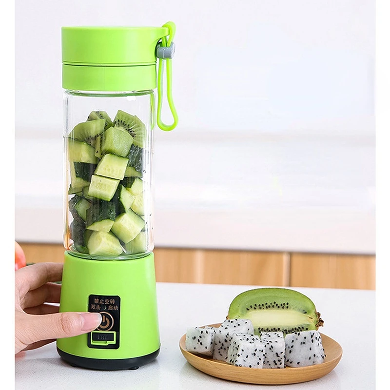 

380ml Portable Mini Electric Juicer Cup Rechargeable Fruit Milkshake Mixer Machine Handheld Smoothie Juice Maker Blender Stirrin