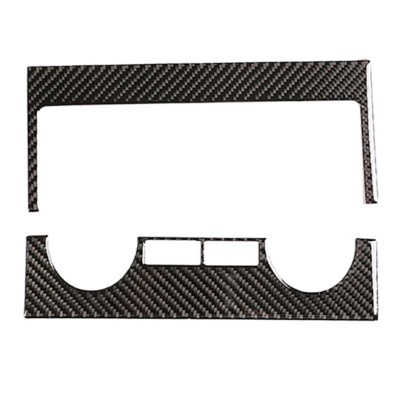 

Car Soft Carbon Fiber Central Control Air Conditioner Switch Panel Cover Trim for Toyota- 2014-2018