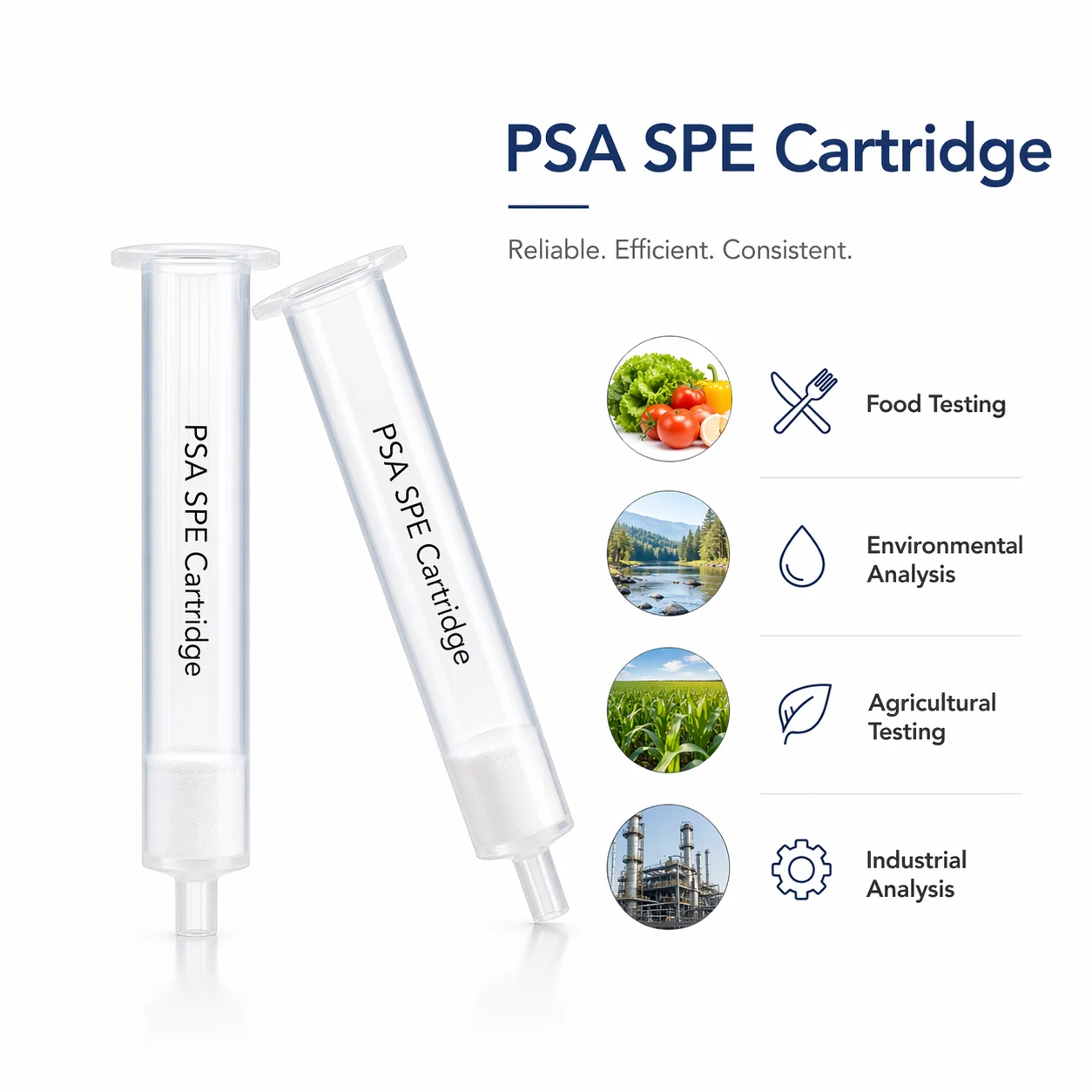 Картридж для твердофазной экстракции PSA SPE (Этилендиамин-N-пропил) 3 мл, 6 мл, 12 мл для подготовки образцов (art.: 3920da12c499f) - 3920da12c499f