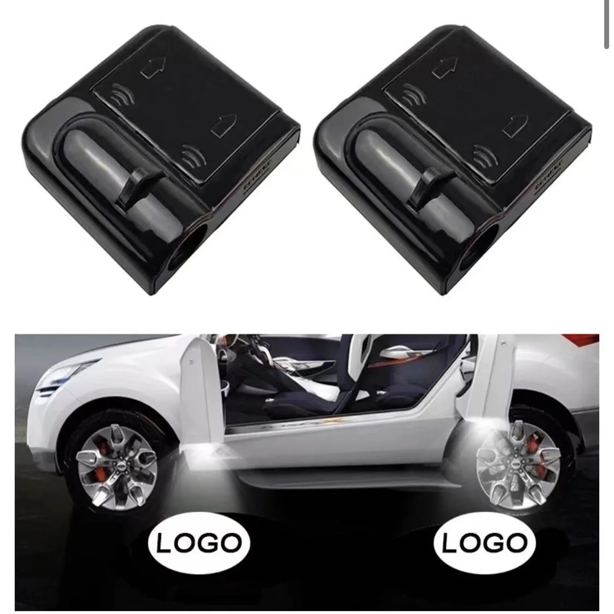 

LED Car Door Welcome Lamp Logo Projector Ghost Shadow Courtesy Light For Citroen DS DS3 DS7 DS5 DS4 DS6 DS5 Car Accessories