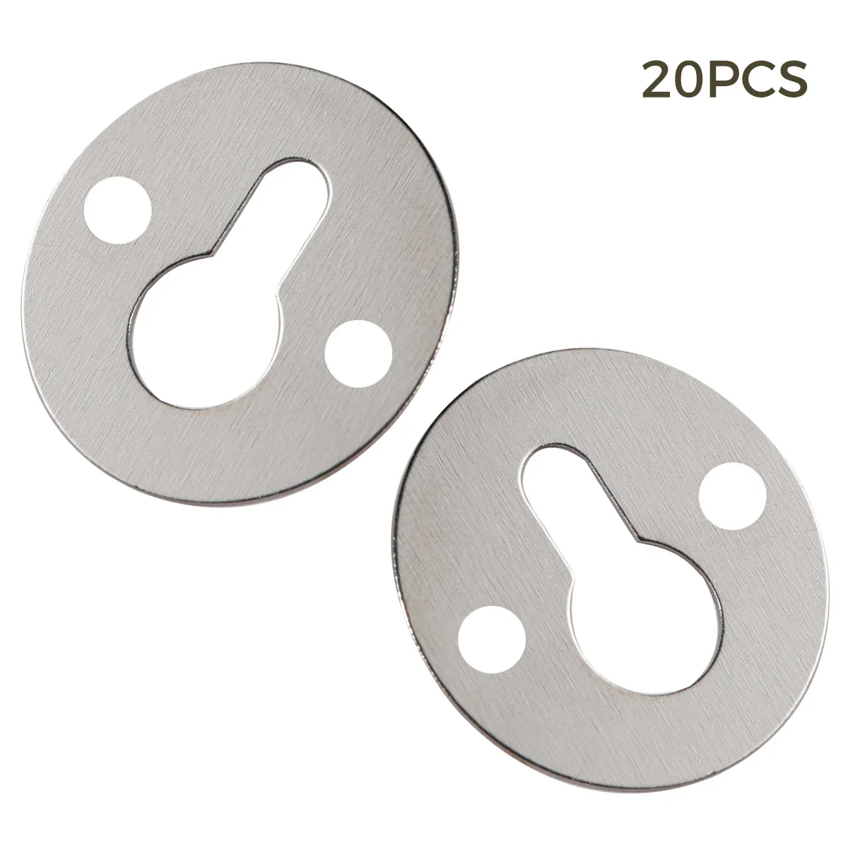 20 шт., круглые металлические крепления для фоторамки