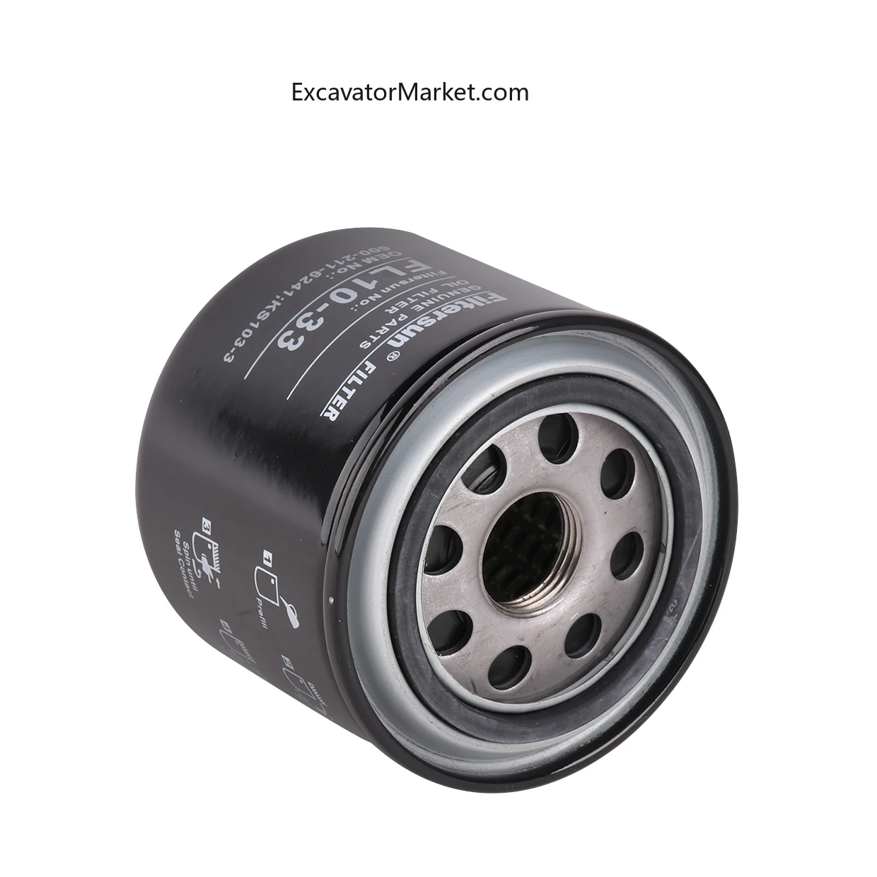 Подходит для Φ/6/1/2/3 PC60-5/5 PC100-3/6 PC120-3 PC150-3/2 PC60L-1 экскаватор возврат масляного фильтра