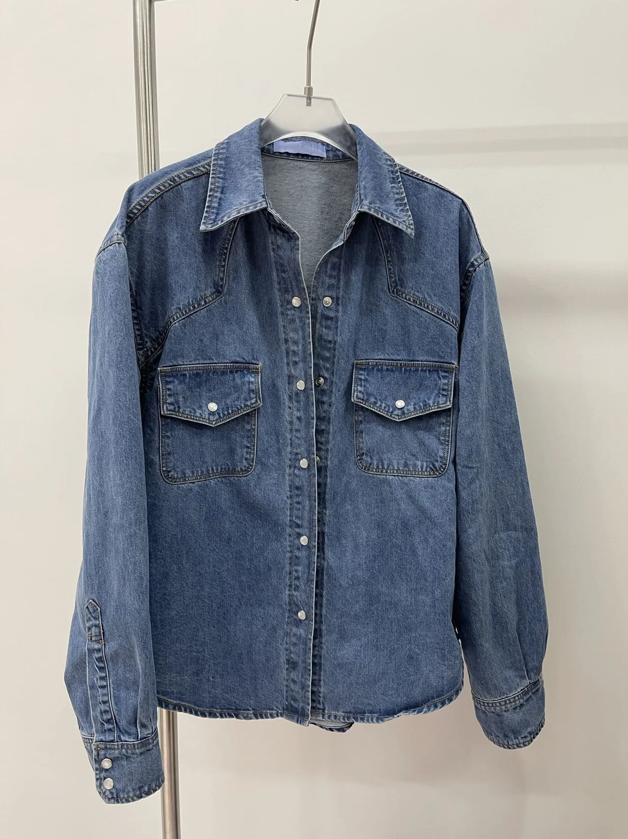 

Top T-shirt Sweatshirt Woman Shirt Blouse Long Sleeve Fashion 2022 Clothing Female Casual Denim Shirt