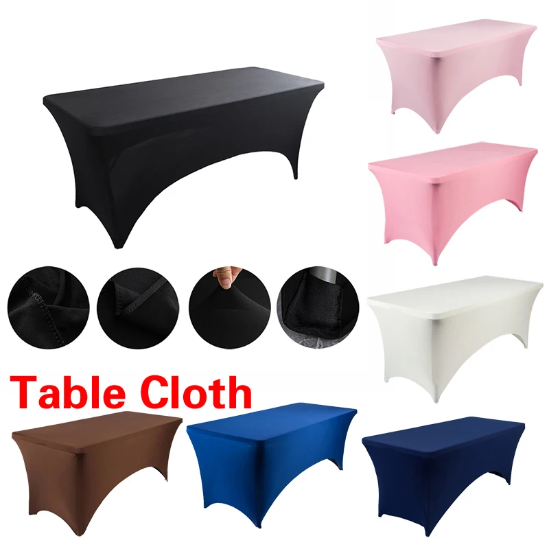 

1 шт., эластичная Свадебная скатерть для стола, 4 фута