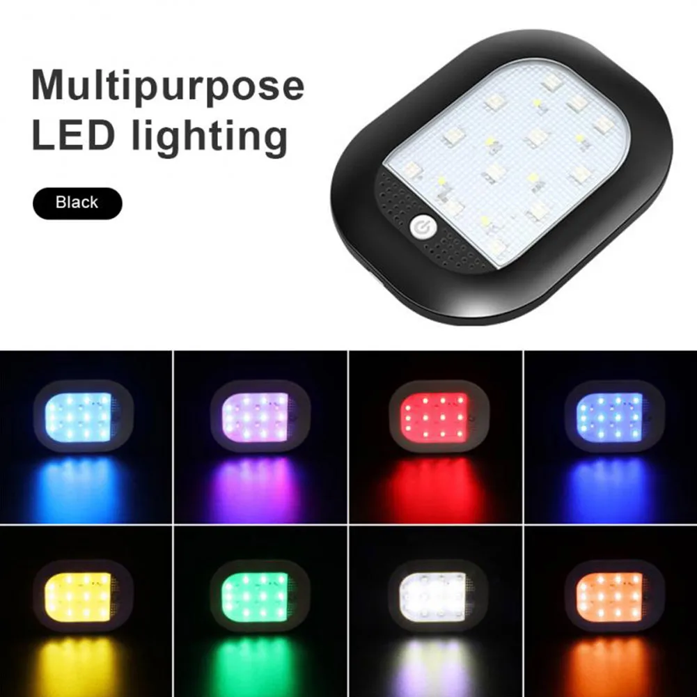 

8color Reading Lamp 112x84x15mm For Reading Lamp Finding Articles Automobile Maintenance Lighting With Usb Charging Cable