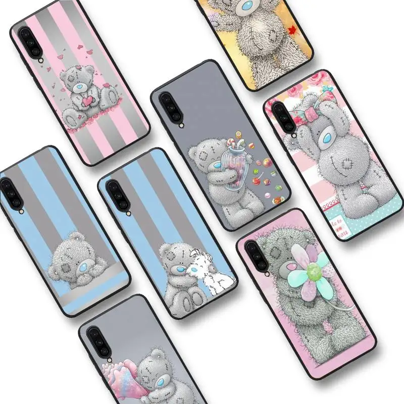 

TOPLBPCS Tatty Teddy bear Cute doll Phone Case for Samsung S20 lite S21 S10 S9 plus for Redmi Note8 9pro for Huawei Y6 cover